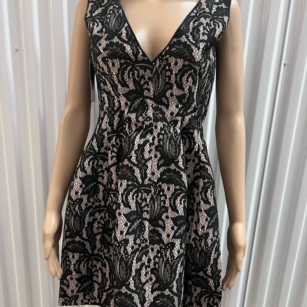 Zara lace inspired tulip dress S NWT